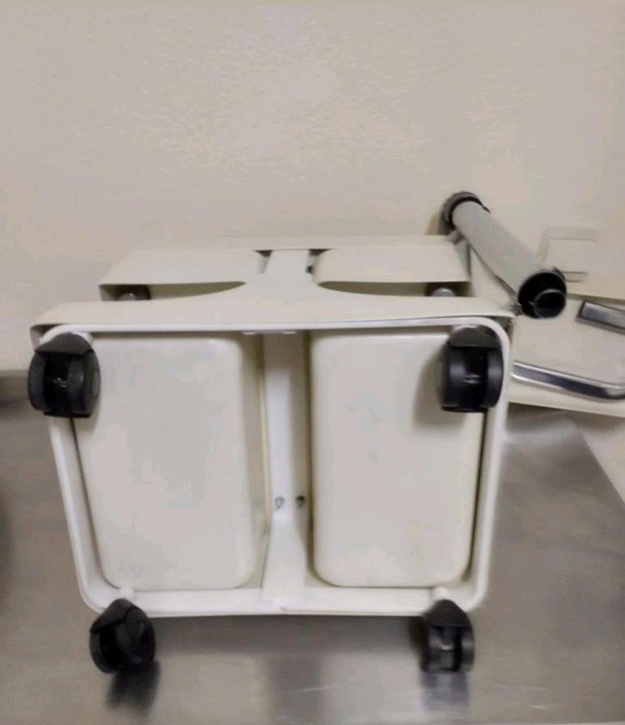 💅 joli tabouret Trolley manucure travail tablette meuble, Teck, Ancien retro vintage, 70 à 120 cm, Moins de 40 cm