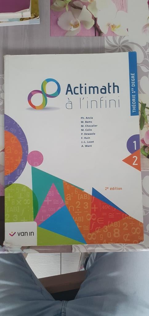 Actimath à l'infini, Livres, Enlèvement ou Envoi