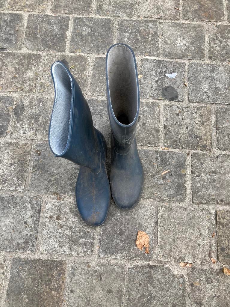 Regenlaarzen maat 37, Enlèvement ou Envoi, Dunlop, Garçon ou Fille