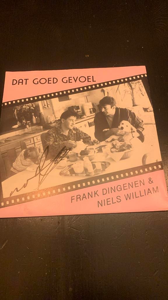 Niels William en Frank Dingenen - Dat goed gevoel single, Ophalen of Verzenden, 7 inch, Nederlandstalig