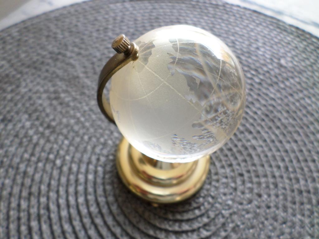 Globe terrestre miniature, Ophalen of Verzenden, Zo goed als nieuw