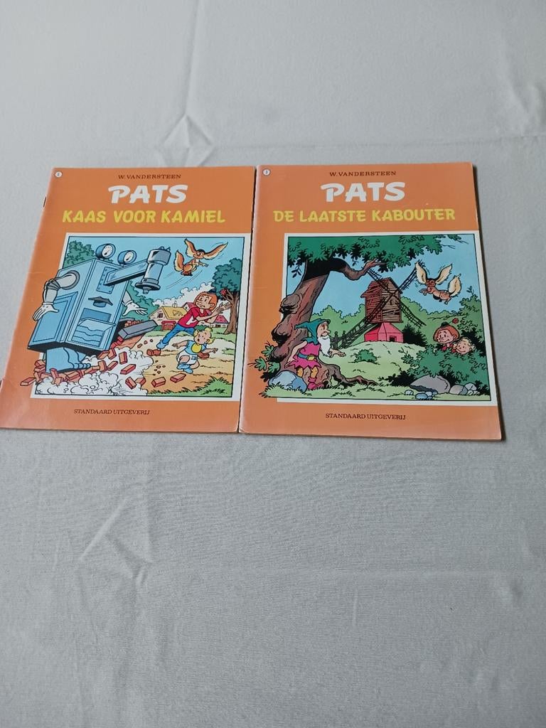 2 strips 'Pats', Willy Vandersteen., Boeken, Ophalen of Verzenden