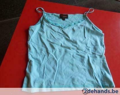 [3594] topje by spirituel small, Kleding | Dames, Blauw, Spirituel, Ophalen of Verzenden, Gedragen
