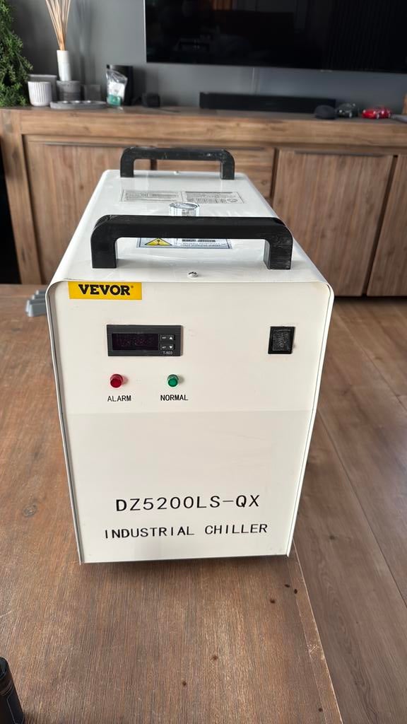 Infustrial chiller, Enlèvement
