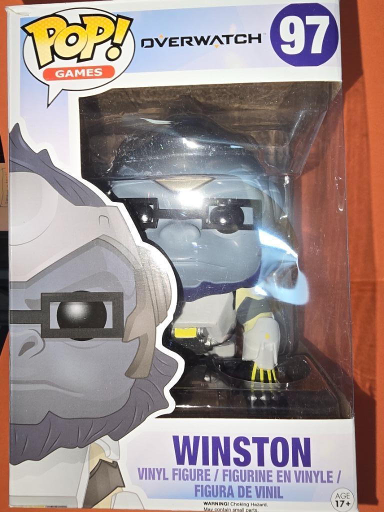 FUNKO POP Games-figuur - OVERWATCH - 97 - WINSTON - Nieuw, Ophalen of Verzenden, Nieuw, Fantasy