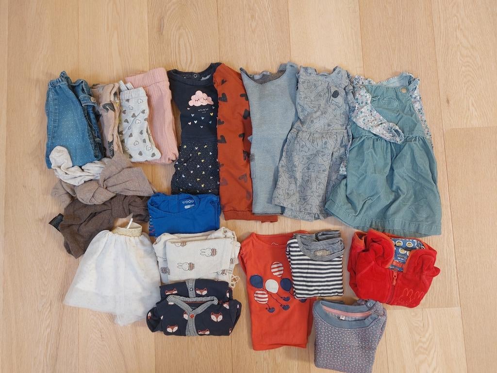 Kleding pakket maat 80, Enlèvement, Comme neuf, Taille 80