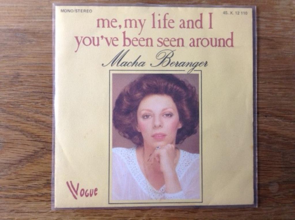 single macha beranger, CD & DVD, Vinyles Singles, Single, Pop, 7 pouces, Enlèvement ou Envoi
