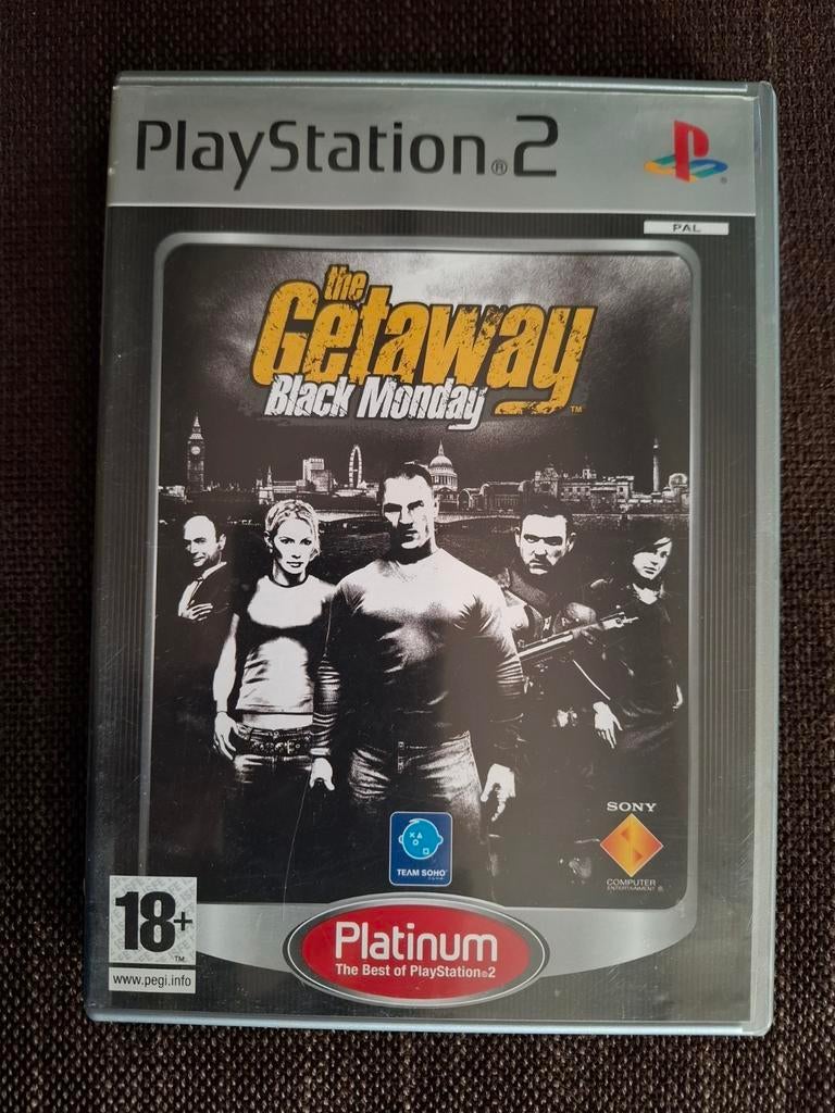 PS2 The Getaway - Black Monday (compleet), Ophalen of Verzenden, Zo goed als nieuw