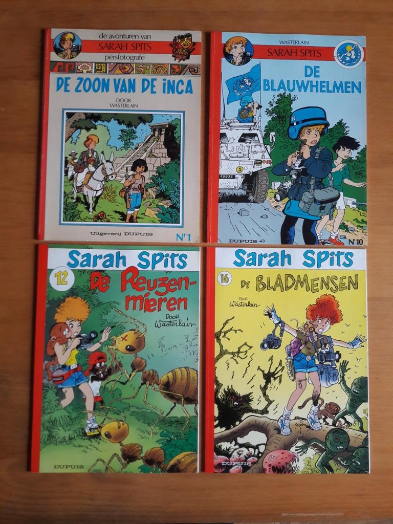Sarah Spits strips, Ophalen of Verzenden, Zo goed als nieuw, Wasterlain