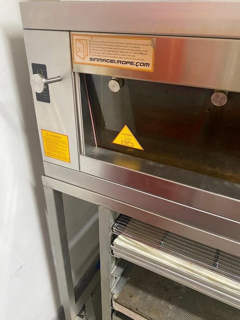 Sinmag deckoven, Elektronische apparatuur, Ophalen, Gebruikt, Vrijstaand, Oven
