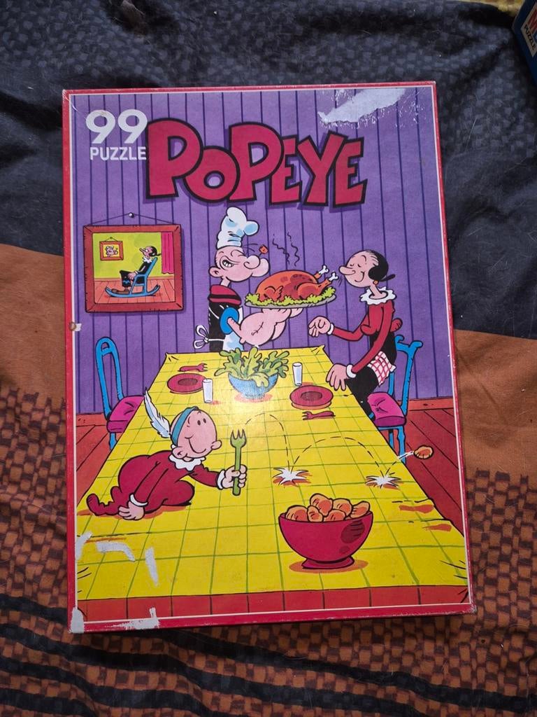 Puzzel Popeye, Verzenden