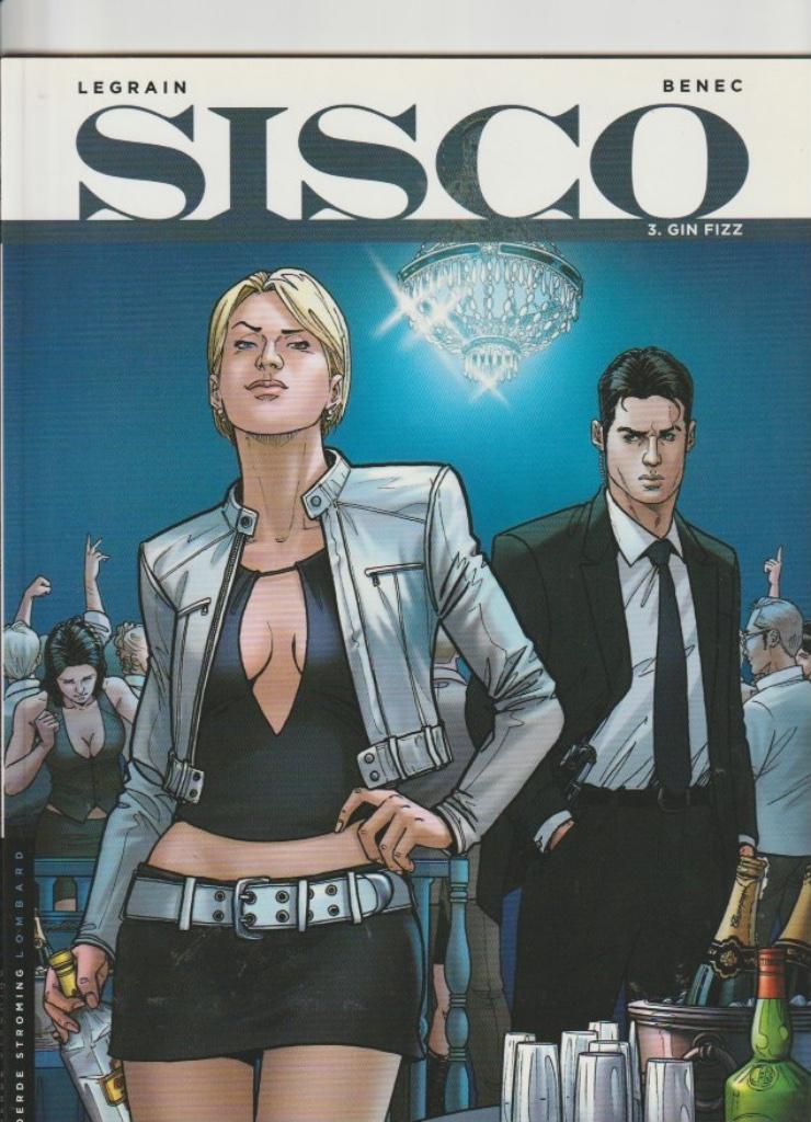 SISCO N3 "GIN FIZZ" - ENIGE DRUK 2011 NIEUWSTAAT, Legrain/Benec, Eén stripboek, Nieuw, Ophalen of Verzenden