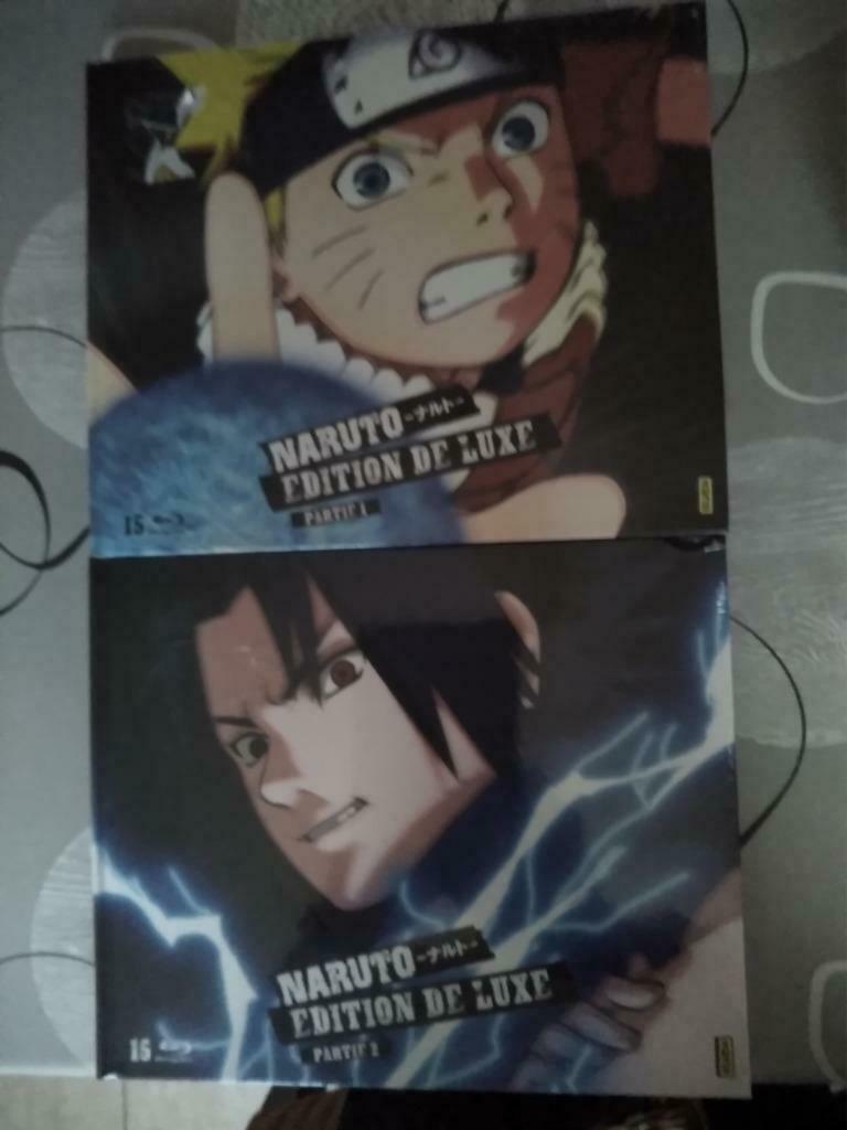 Integrale Naruto 2 coffrets bluray éd de luxe neuf emballés, Enlèvement, Neuf, dans son emballage, Dessins animés et Film d'animation