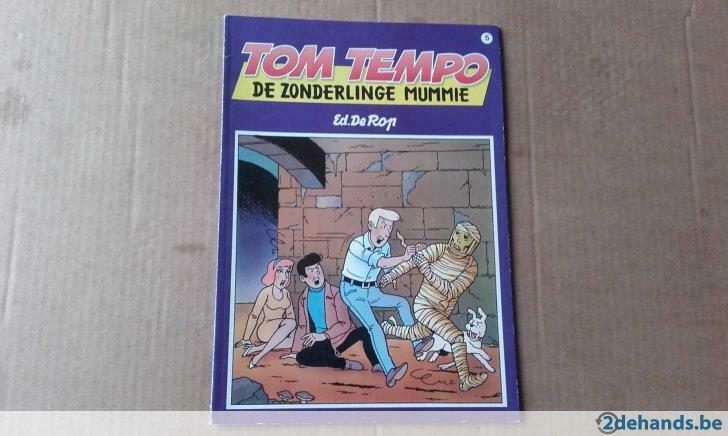 Tom Tempo.5.De zonderlinge mummie, Ophalen of Verzenden, Gelezen
