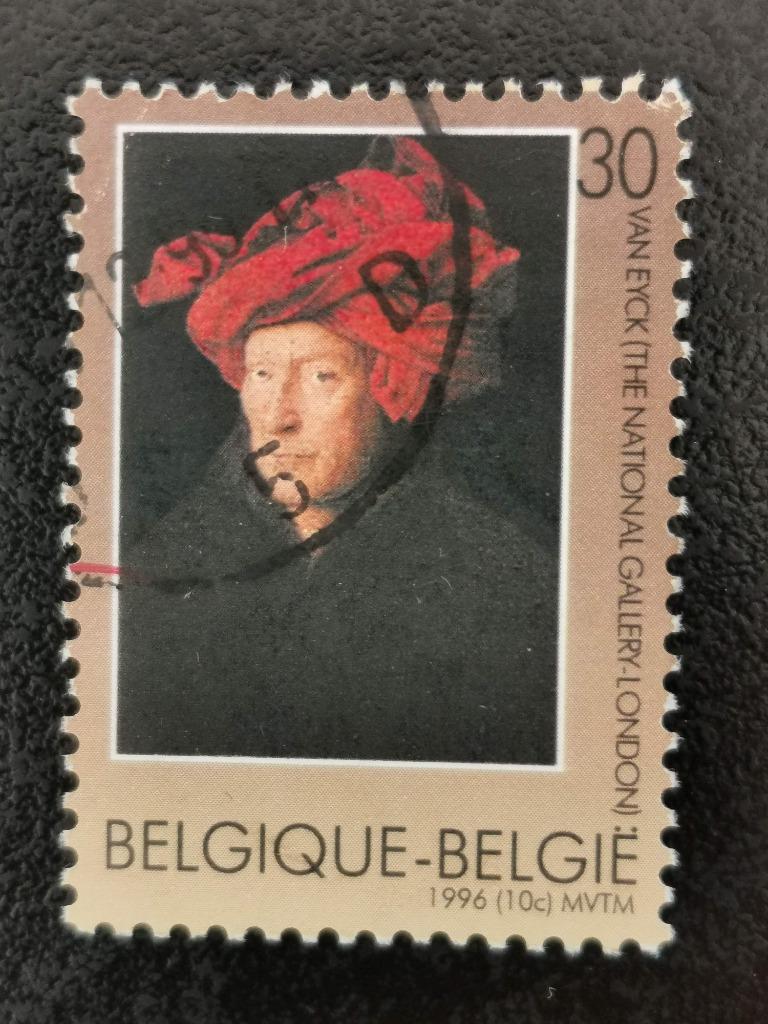 Belgie 1996 - National Gallery, Londen - Jan Van Eyck, Ophalen of Verzenden, Gestempeld, Kunst