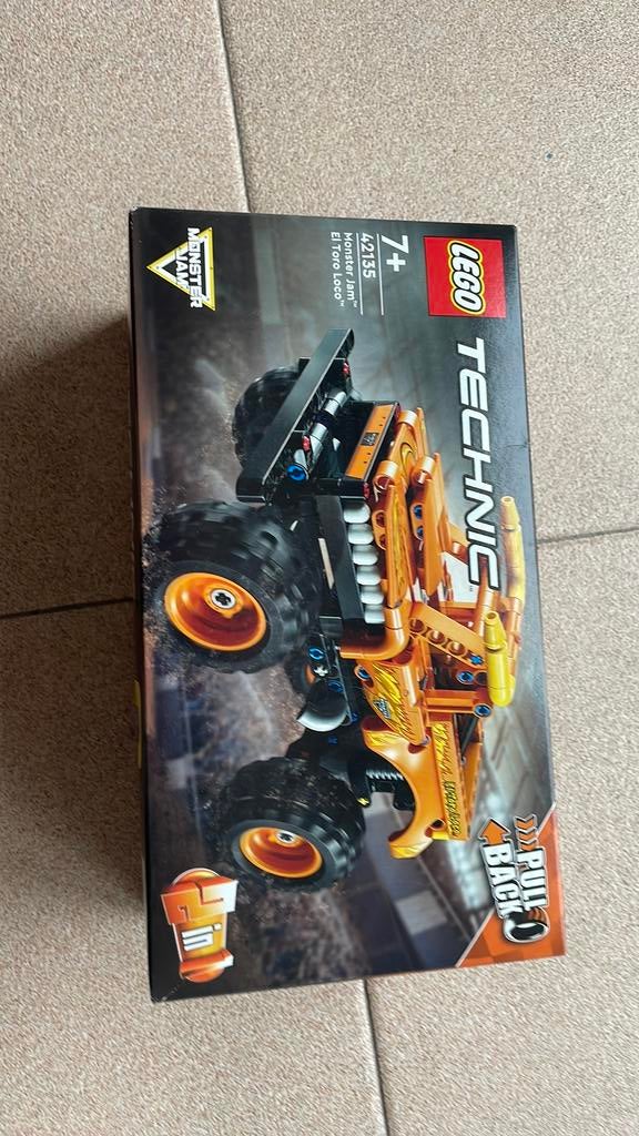 Lego technic monster Jam El Toro Loco - 42135, Ophalen, Nieuw, Complete set, Lego