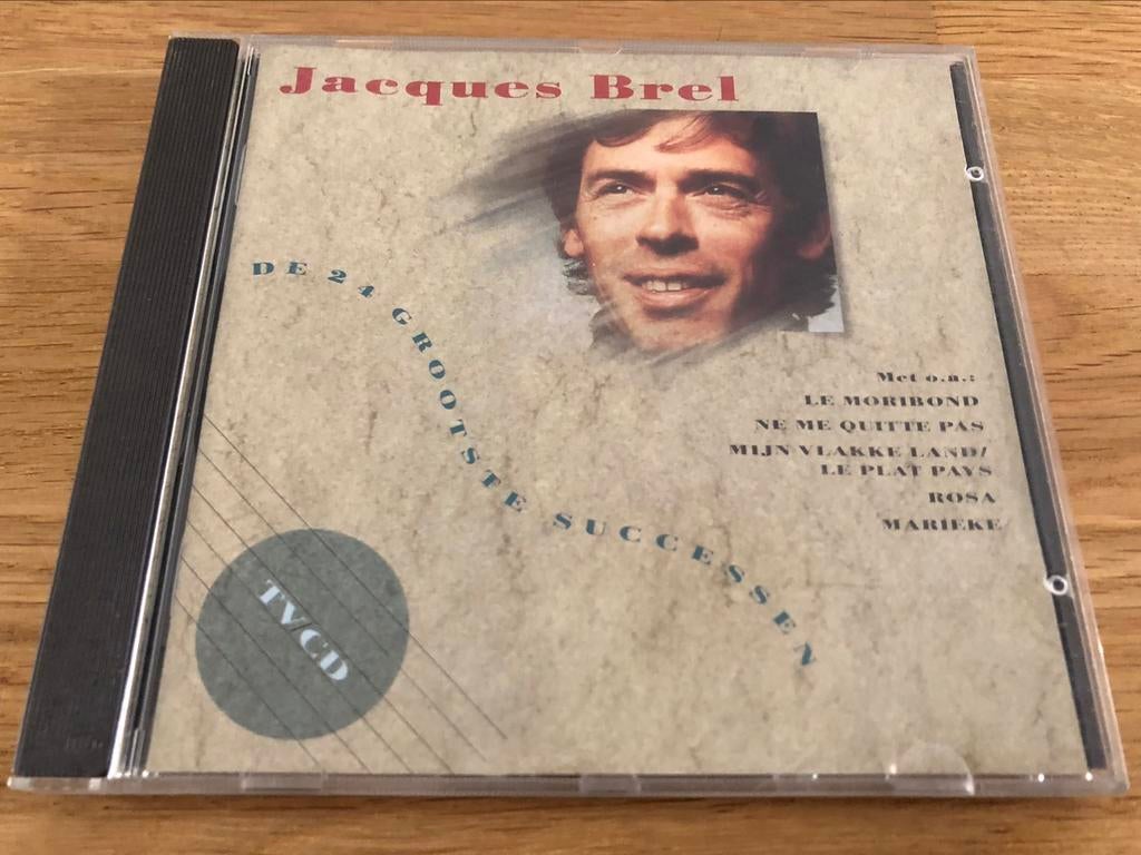 CD Jacques Brel De 24 Grootste Successen, Enlèvement ou Envoi, Utilisé, Autres genres