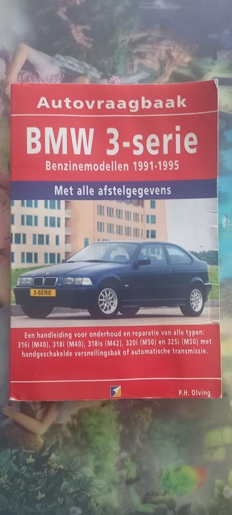 Vraagbaak bmw 3 serie autovraagbaak olving 1991/1995, Ophalen of Verzenden, Zo goed als nieuw, BMW