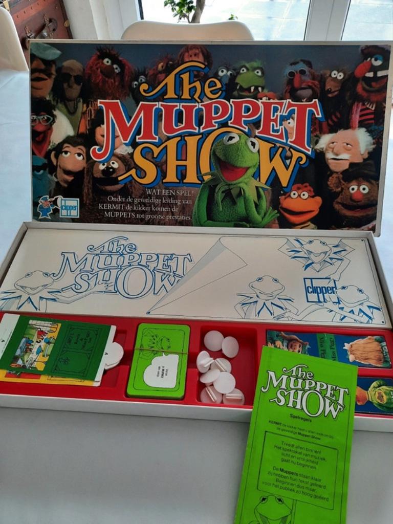 Game the Muppet Show vintage Game is compleet in het Nederla, Ophalen of Verzenden, Gebruikt