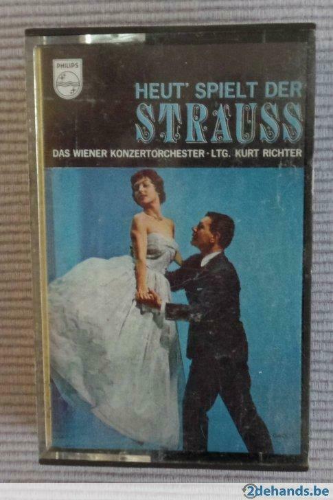MC: Heut' spielt der Strauss.  Das Wiener Konzertorchester, Ophalen of Verzenden, Gebruikt