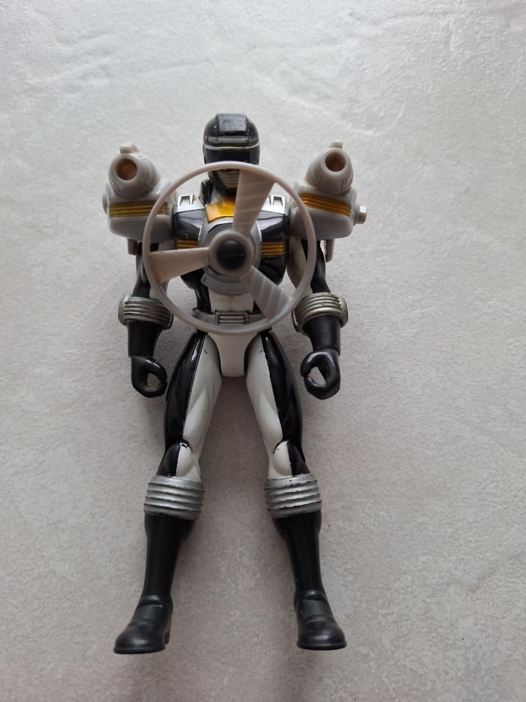 Power Rangers Operation Overdrive Black Ranger Bandai 2006, Ophalen of Verzenden, Zo goed als nieuw