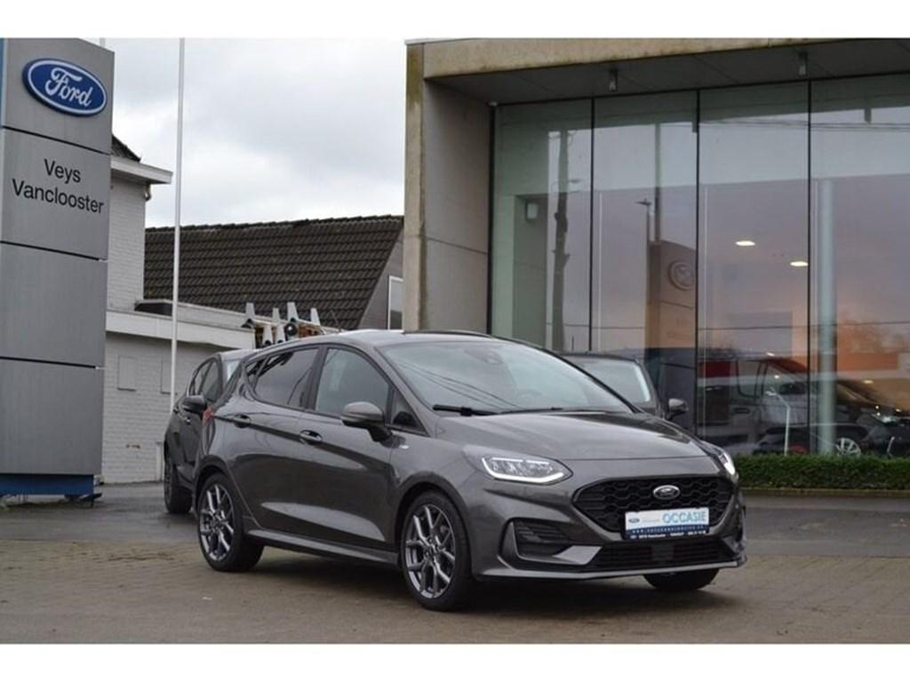 Ford Fiesta ST-Line 1.0i, Auto's, Ford, Fiësta, Keyless entry, Start-stop-systeem, Zetelverwarming, USB, Benzine, Euro 6, Stadsauto