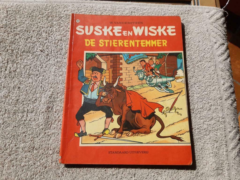 Suske en Wiske.132.De stierentemmer., Boeken, Eén stripboek, Ophalen of Verzenden, Gelezen