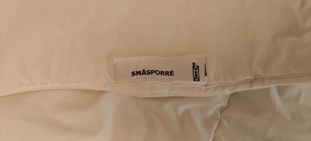 Couette Ikea Smasporre 150*200 chaude, Enlèvement, Couverture ou Couette, Blanc, Une personne