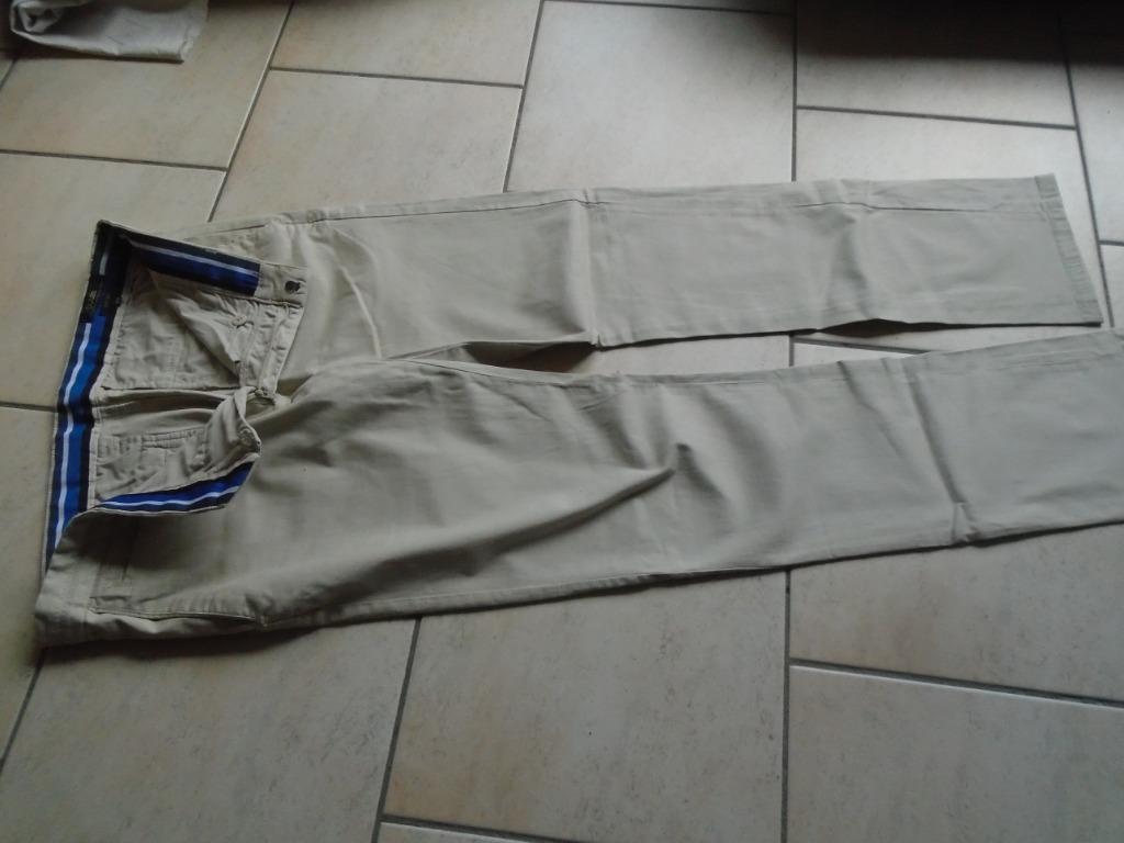 BROEK „JULES-FITTED” T 44, Kleding | Heren, Broeken en Pantalons, Jules, Beige, Ophalen of Verzenden, Gedragen