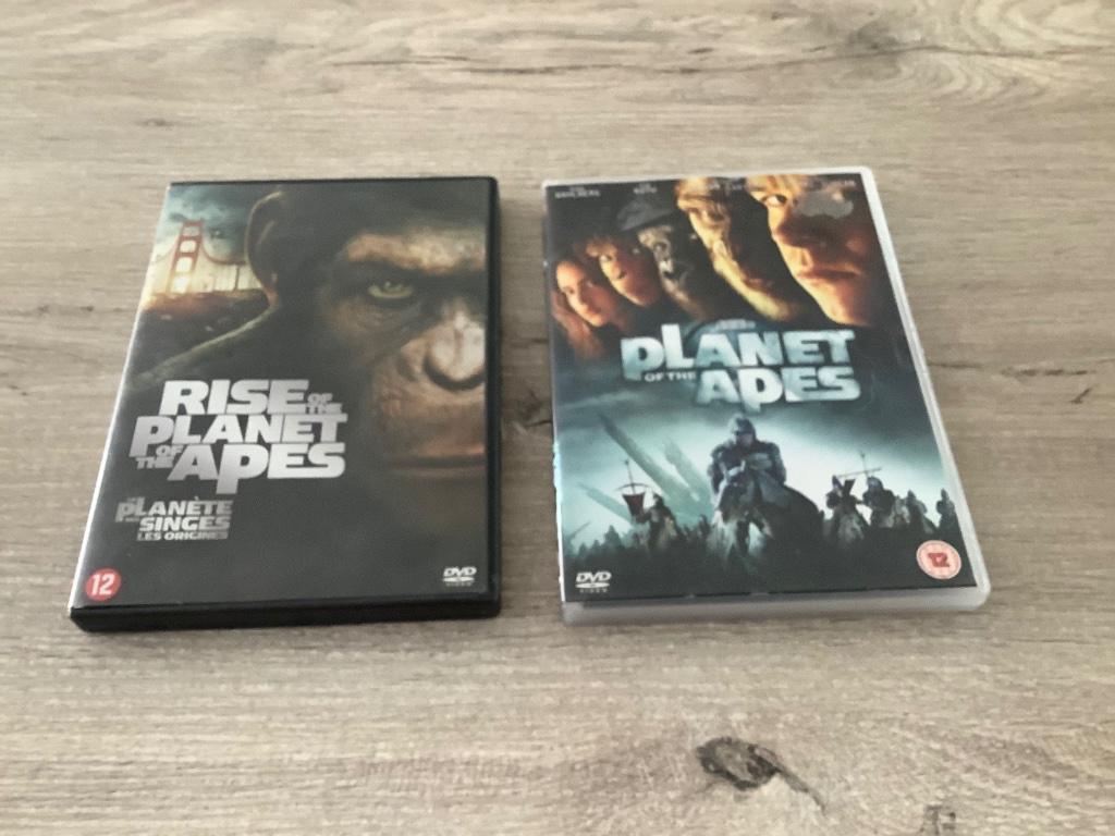 DVD La planète des singes : plusieurs DVD (2001-2011), À partir de 12 ans, Enlèvement ou Envoi, Comme neuf, Action