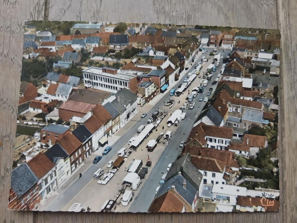 Onbeschreven postkaart Gavere, luchtopname Gavere, Ophalen of Verzenden