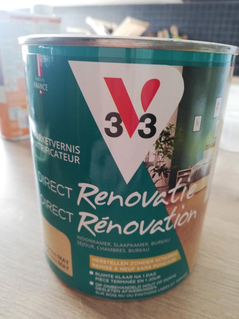 direct rénovation  vitrificateur mat V33, Bricolage & Construction, Moins de 5 litres, Enlèvement, Neuf, Autres couleurs