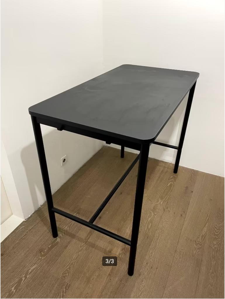 Bartafel/stabureau (IKEA Tommaryd), Huis en Inrichting, Tafels | Statafels, Zo goed als nieuw, In hoogte verstelbaar, Ophalen