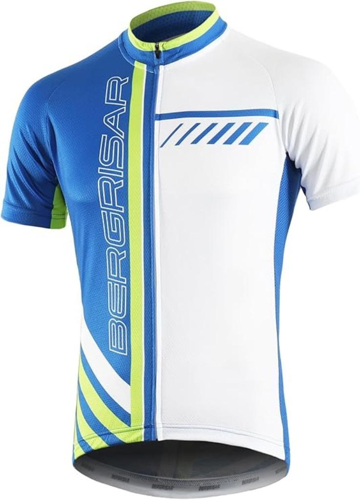 Maillot de vélo respirant BERGRISAR pour homme FAST FREE LEV, Envoi, Neuf, L, Hommes