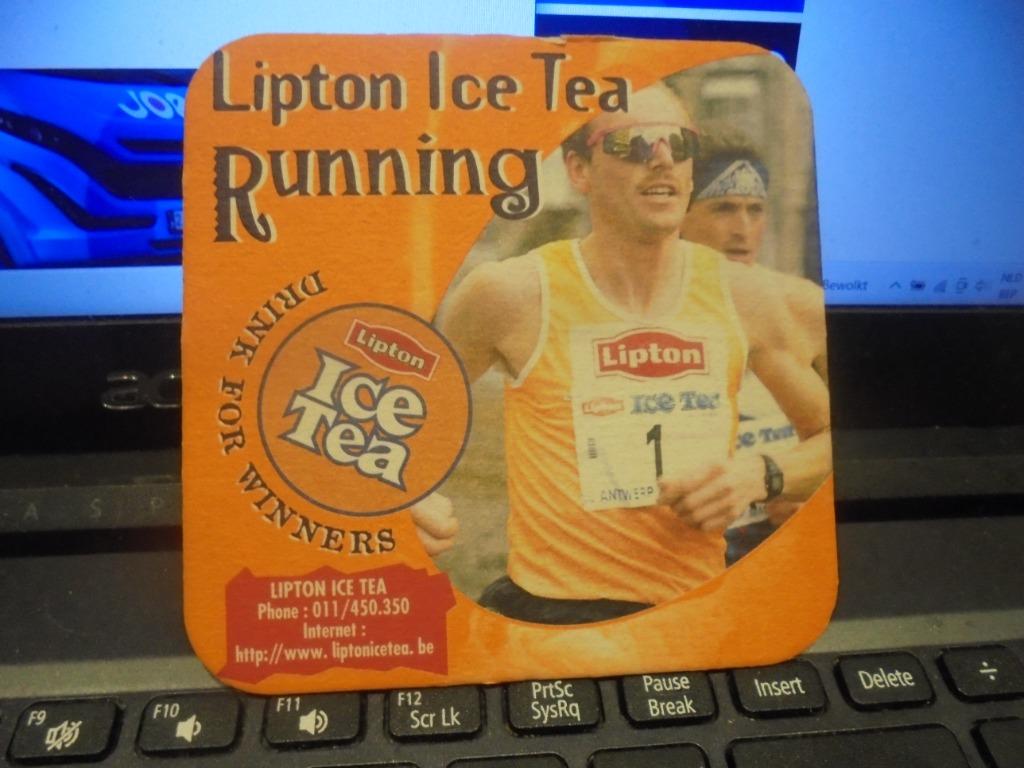 Lipton Ice Tea Running, Enlèvement ou Envoi, Comme neuf, Sous-bock