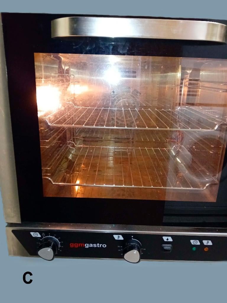 ovens bakkerij of horeca, Elektronische apparatuur, Ophalen, Gebruikt, Minder dan 85 cm, Hete lucht