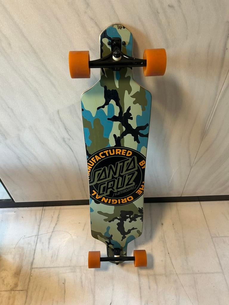 Longboard Santa Cruz, Sport en Fitness, Skateboarden, Ophalen, Zo goed als nieuw, Longboard