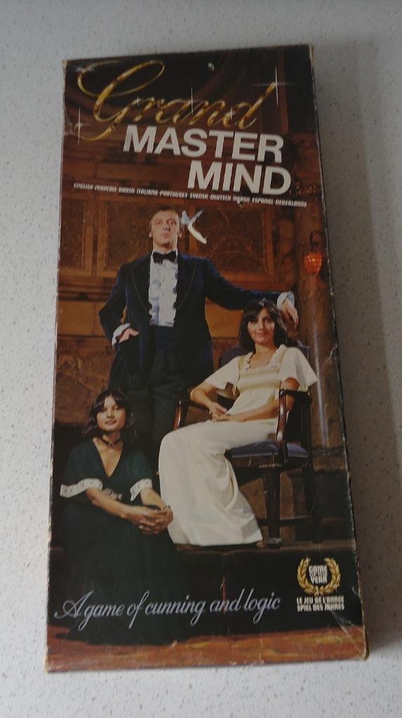 Vintage "Grand Mastermind" van Invicta anno 1975, Hobby en Vrije tijd, Gezelschapsspellen | Overige, Een of twee spelers, Ophalen of Verzenden