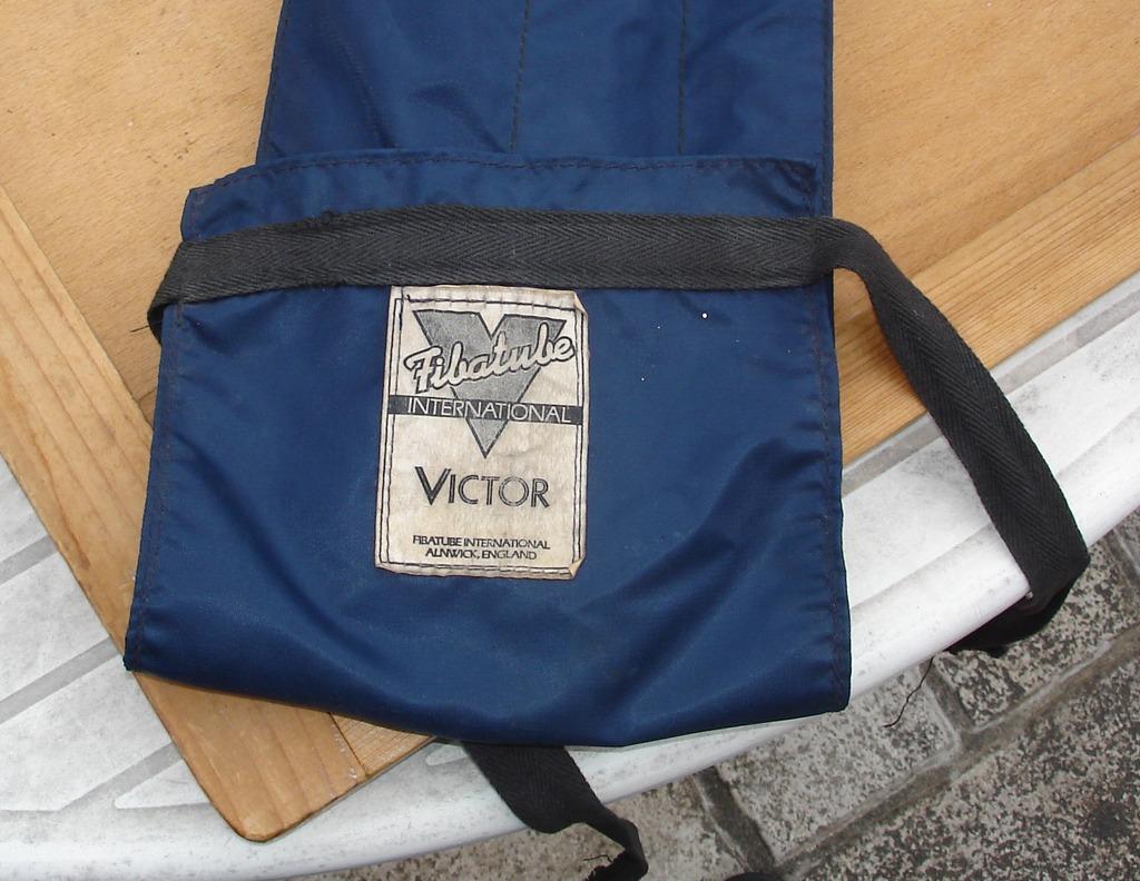 Canne anglaise vintage fibatube VICTOR Match 13 pieds., Enlèvement, Utilisé, Canne à lancer
