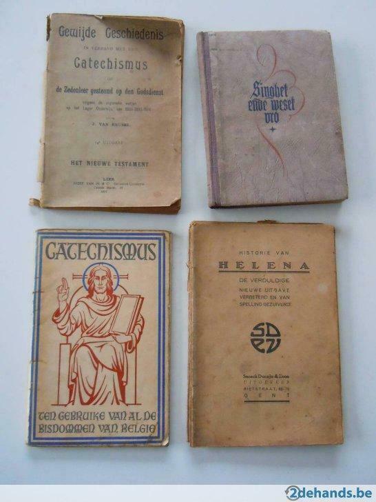 chatechismus 1956 - catechismus 1931 - historie van Helena -, Ophalen of Verzenden, Gebruikt