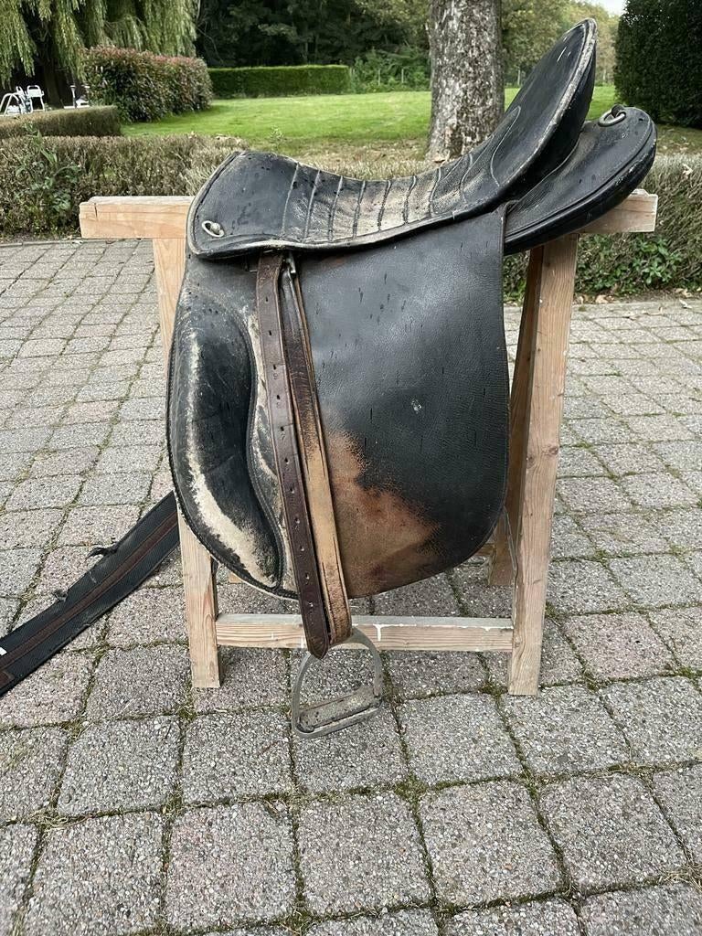 zadel Australisch stockzadel, Dieren en Toebehoren, Ophalen of Verzenden, Gebruikt, Recreatie