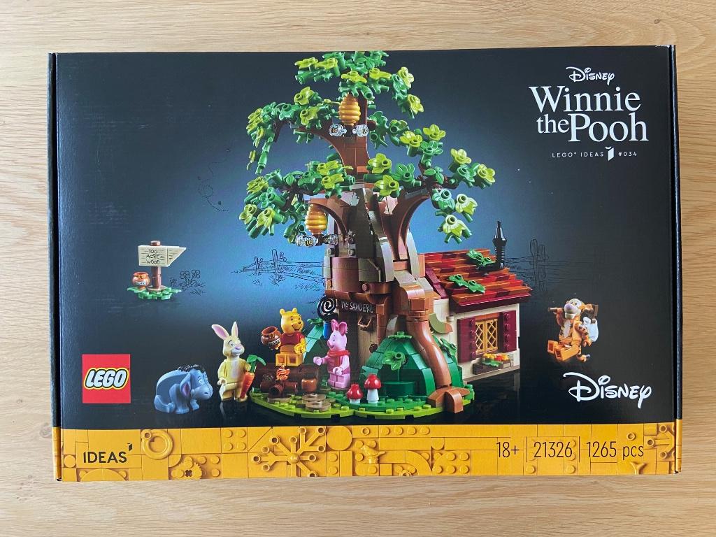 LEGO Ideas 21326 Winnie the Pooh, Kinderen en Baby's, Speelgoed | Duplo en Lego, Nieuw, Lego, Complete set, Ophalen of Verzenden