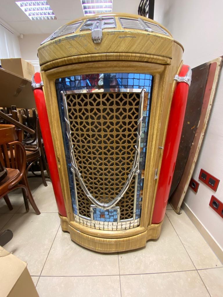 Jukebox SEEBURG Symphonola Model 148 Trashcan USA, 1948, Enlèvement, Utilisé, Avant 1950, Seeburg