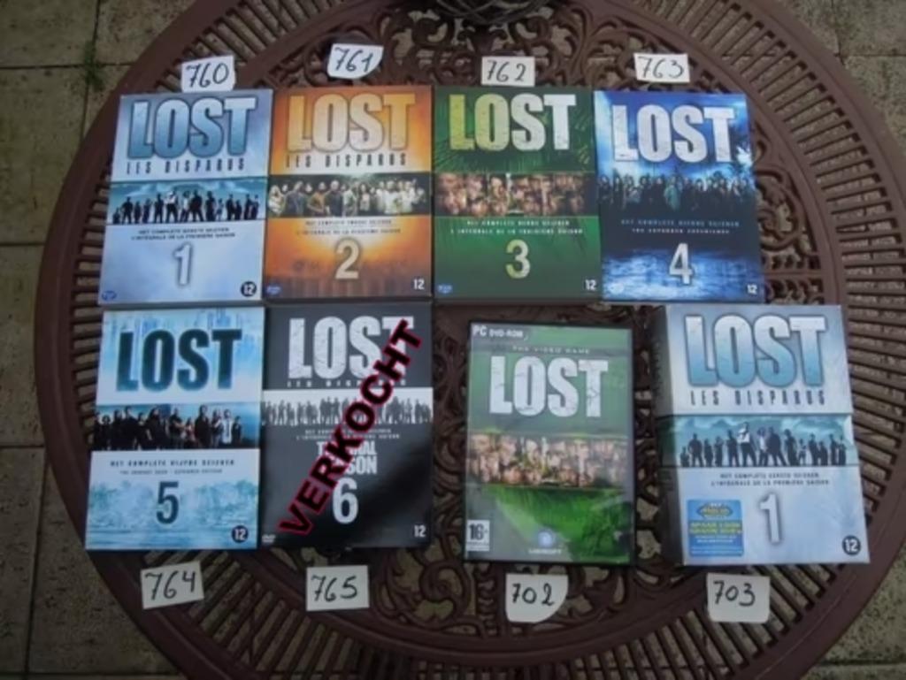DVD Lost et PC de la première à la sixième saison, spécial., À partir de 16 ans, Enlèvement ou Envoi, Comme neuf, Action et Aventure