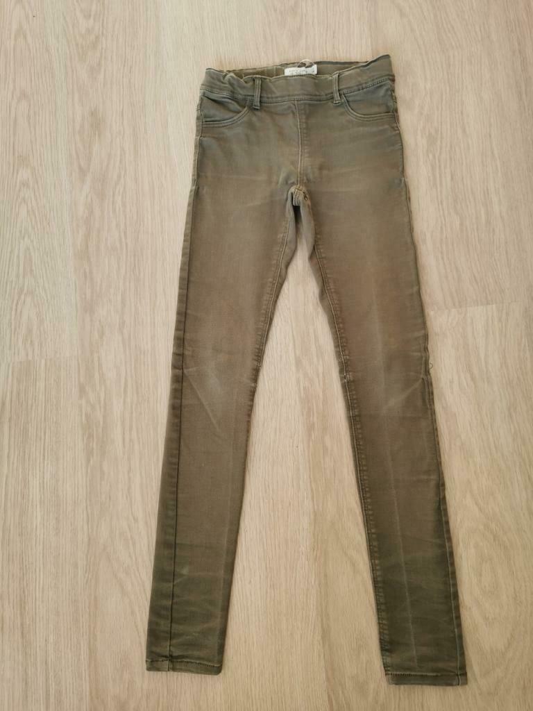 Kaki jeans (Name it, maat 146), Pantalon, Enlèvement ou Envoi, Name it, Utilisé