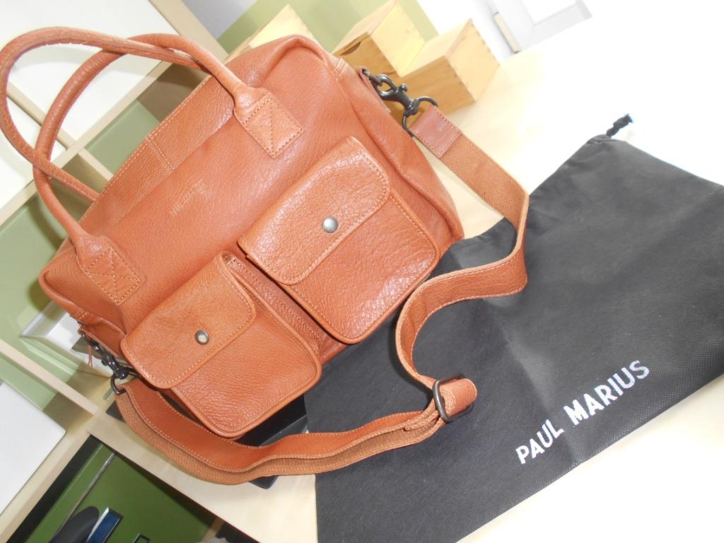 PAUL  MARIUS...neuf..sac a main /bandoulière en cuir, Enlèvement ou Envoi, Neuf, Brun, Sac à bandoulière