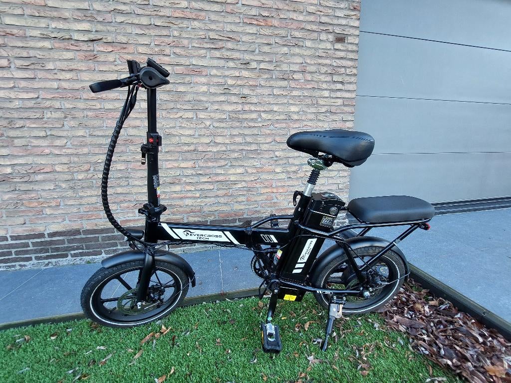 Elektrische plooifiets, 14 tot 16 inch, Versnellingen, Zo goed als nieuw, Totaal opvouwbaar