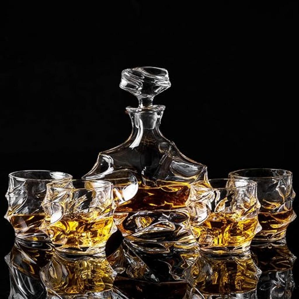 Kristallen Whisky Decanter Karaf SNELLE GRATIS LEVERING, Verzenden