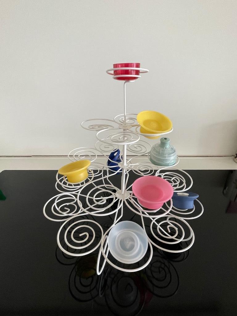 Cupcake houder voor 23 cupcakes, Ophalen, Gebruikt, Cupcakes