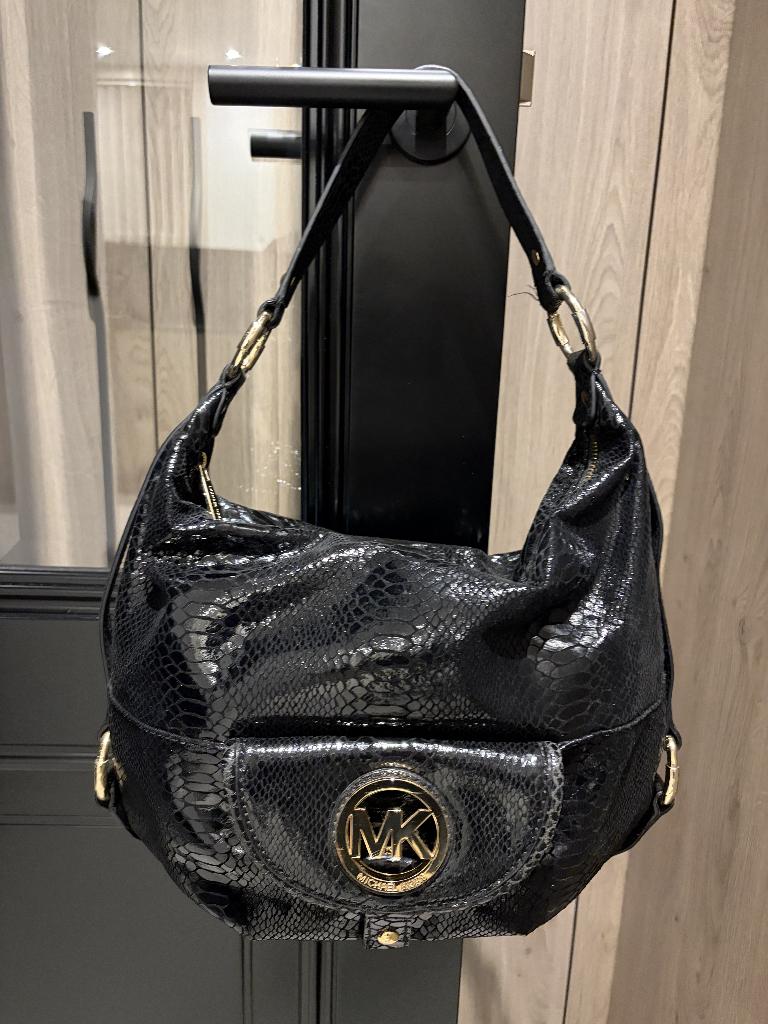 Michael Kors Handtas, Enlèvement, Comme neuf, Noir, Sac à main